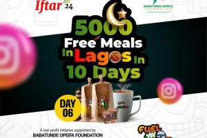 5000 Free Meals in Lagos in 10 Days