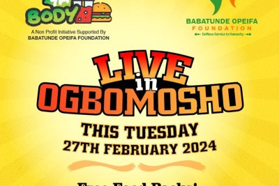 Fuel Ya Body Outreach: Nourishing the Elderly in Ogbomosho